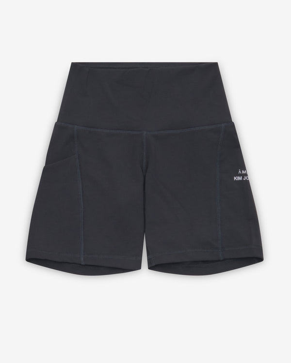 Aman x Kim Jones - Women's Logo Cycling Shorts - (Black)