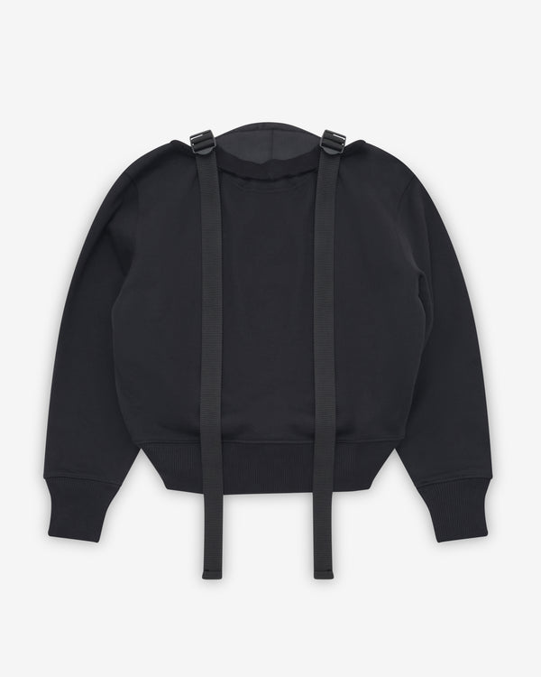 Bless - Women's Deutschtouri Vintage Backpack Sweatshirt - (Black)