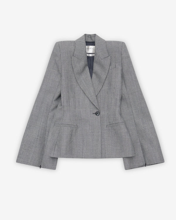 Matières Fécales - Women's Madame H. Wool Blazer - (Gray)