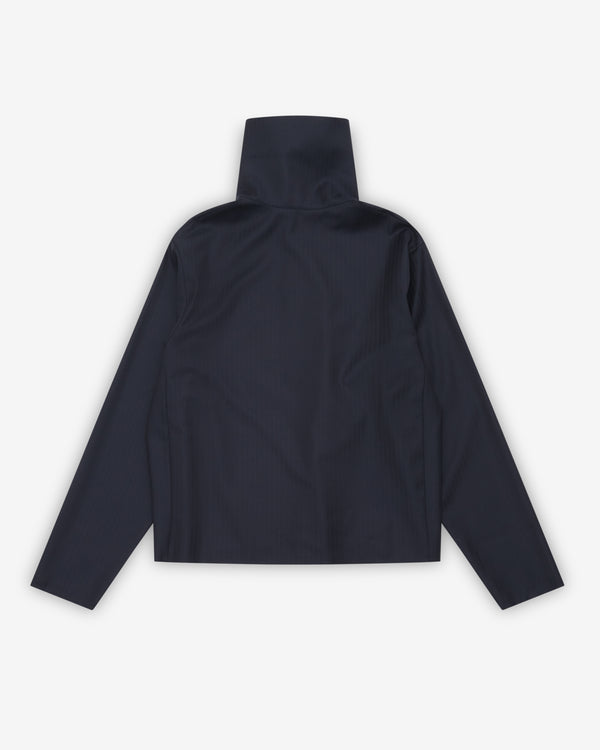 Sonia Carrasco - Women's Quarter-Neck Tailored Sweater - (Navy)