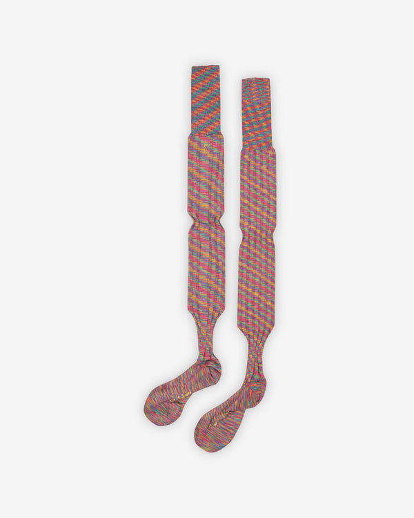 Kiko Kostadinov - Women's Sitella Thigh High Socks - (Rainbow)