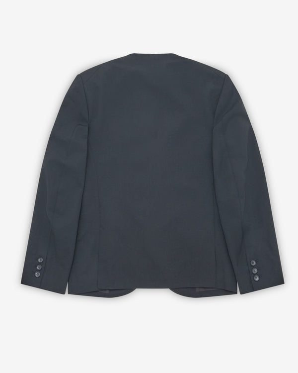 Black Comme des Garçons - Collarless Jacket - (Black)