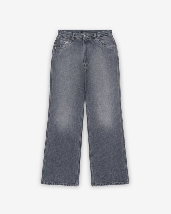 Prada - Men's Five-Pocket Denim Jeans - (Black)