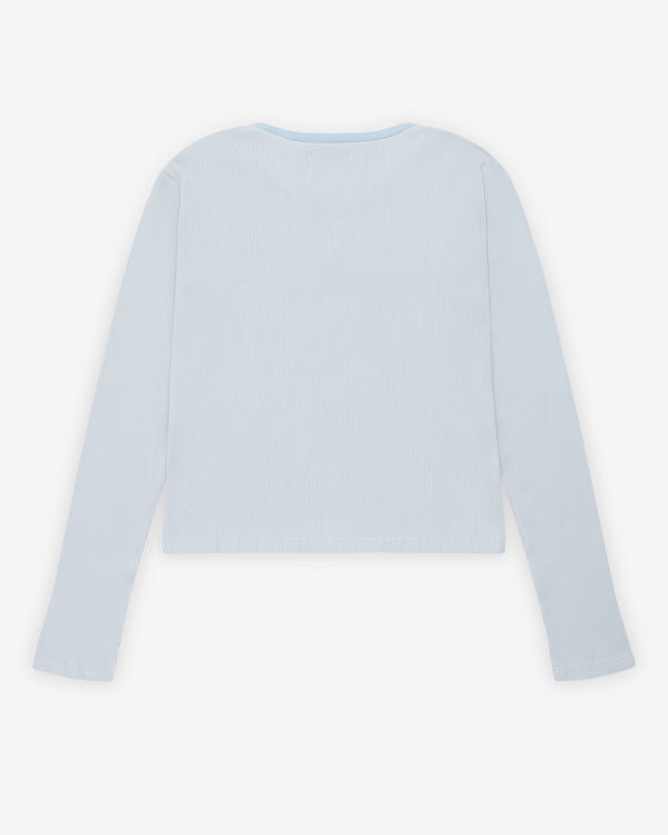 Maison Margiela - Women's Long-Sleeved Top - (Light Blue)