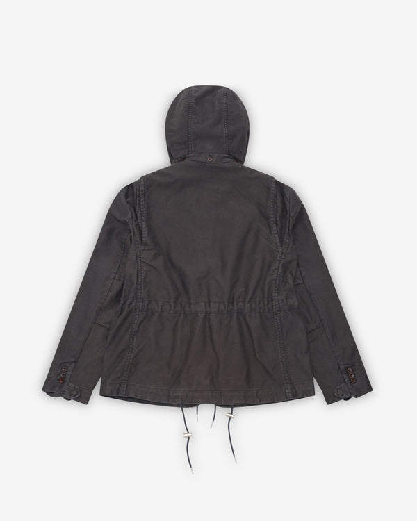 Sacai - Men's Sueded Cotton Jacket - (Black)