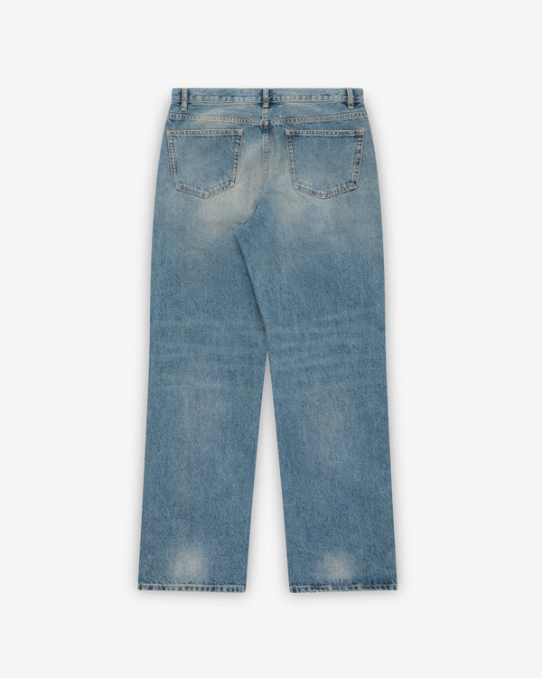 Maison Margiela - Men's Distressed Denim Trousers - (Blue Jeans)