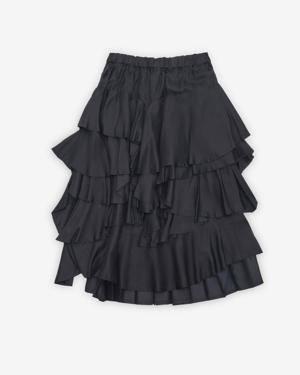 Black Comme des Garçons - Frill Skirt - (Black)