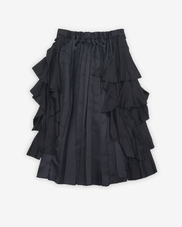 Black Comme des Garçons - Frill Skirt - (Black)
