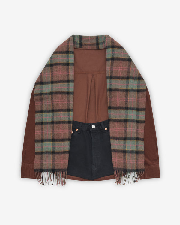Bless - Women's Worn Together - (Brown/Check)
