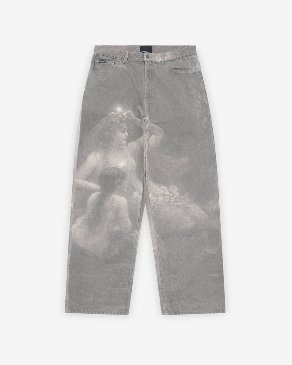 Rassvet - Men's Nymph Baggy Denim Pants - (Black)