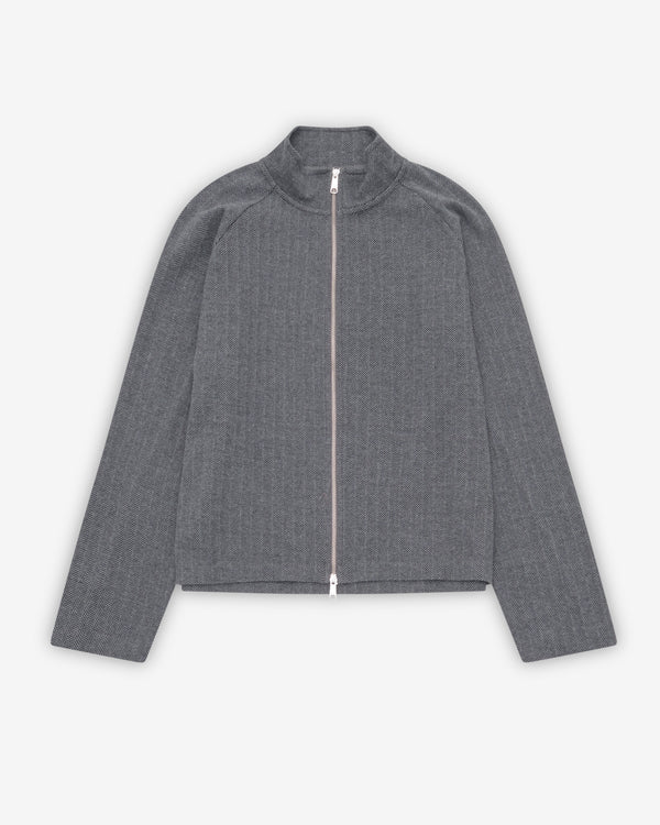 Mfpen - Men's Leisure Zip Sweater - (Grey)