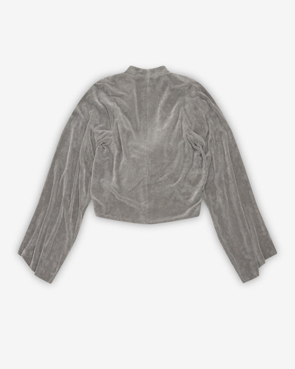 Rick Owens - Women's Twist Top - (Dark Pearl)