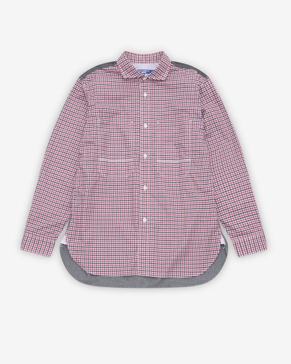 Junya Watanabe Man - Men's Panelled Shirt - (Multi)