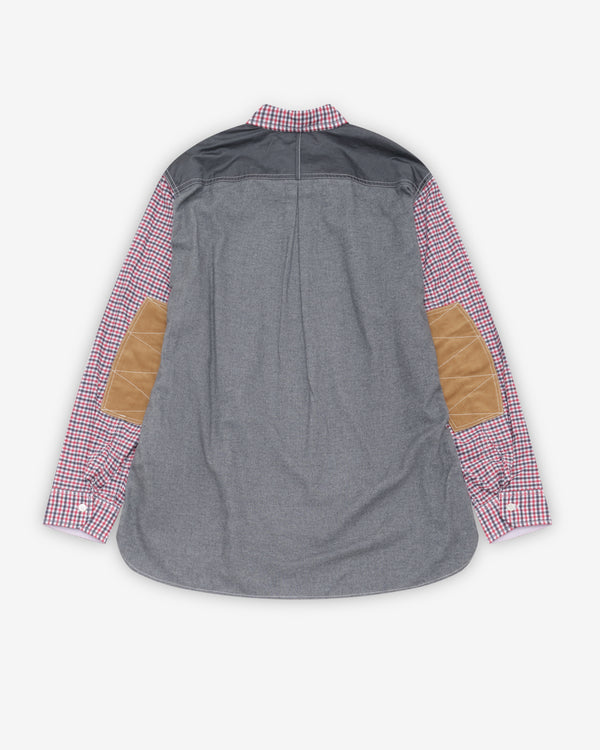 Junya Watanabe Man - Men's Panelled Shirt - (Multi)