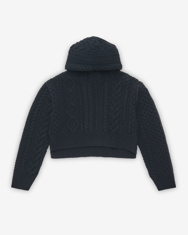 Tao - Women's Hooded Sweater - (Black)