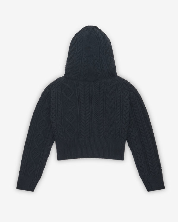 Tao - Women's Hooded Sweater - (Black)