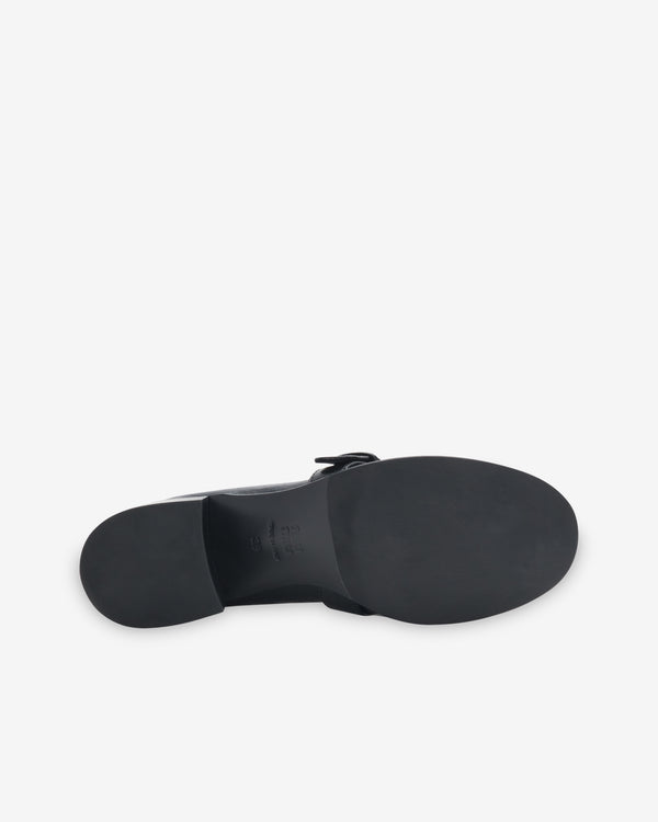 Miu Miu - Women's Heeled Loafers - (Black)