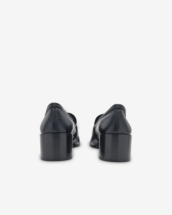 Miu Miu - Women's Heeled Loafers - (Black)