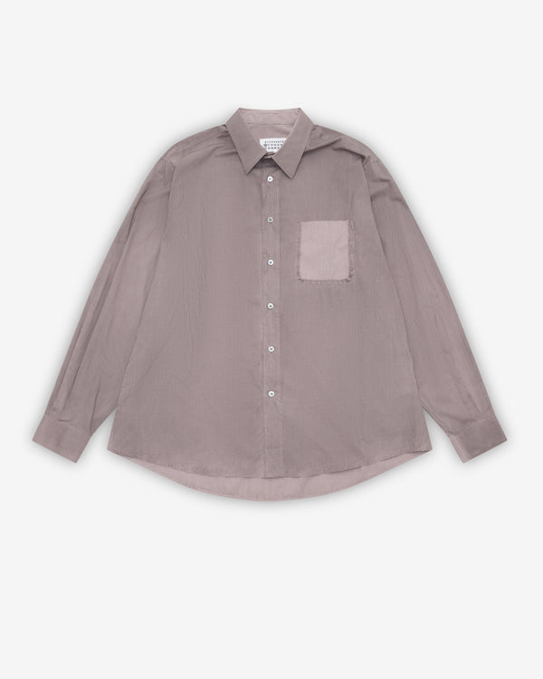 Maison Margiela - Men's Long Sleeved Shirt - (Noisette)