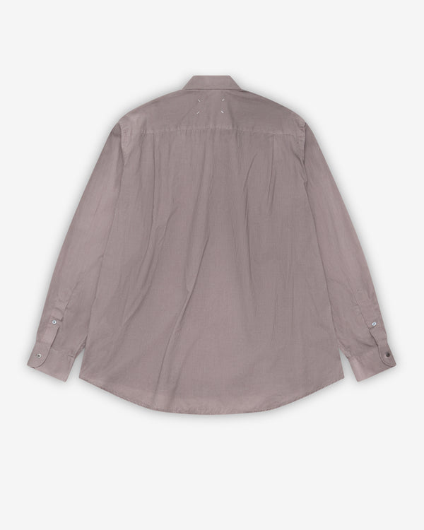 Maison Margiela - Men's Long Sleeved Shirt - (Noisette)
