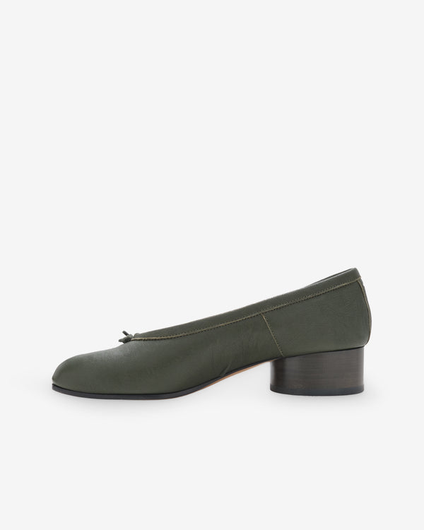 Maison Margiela - Women's Tabi New Ballerina - (Forest Green)
