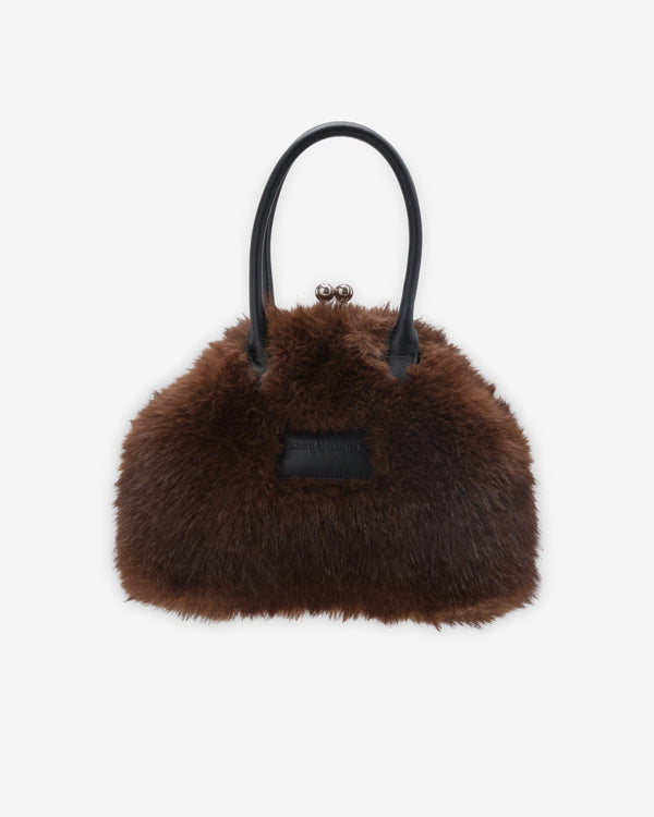 Melitta Baumeister - Women's Fluffy Clasp Bag - (Brown)
