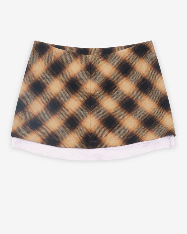 Eckhaus Latta - Women's Double Skirt - (Hollyhock)