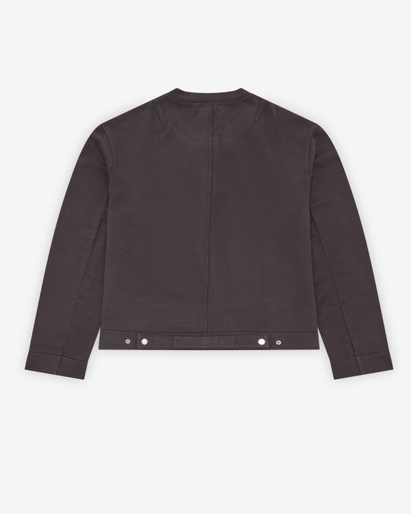Eckhaus Latta - Men's Snap Cardigan - (Almost Black)