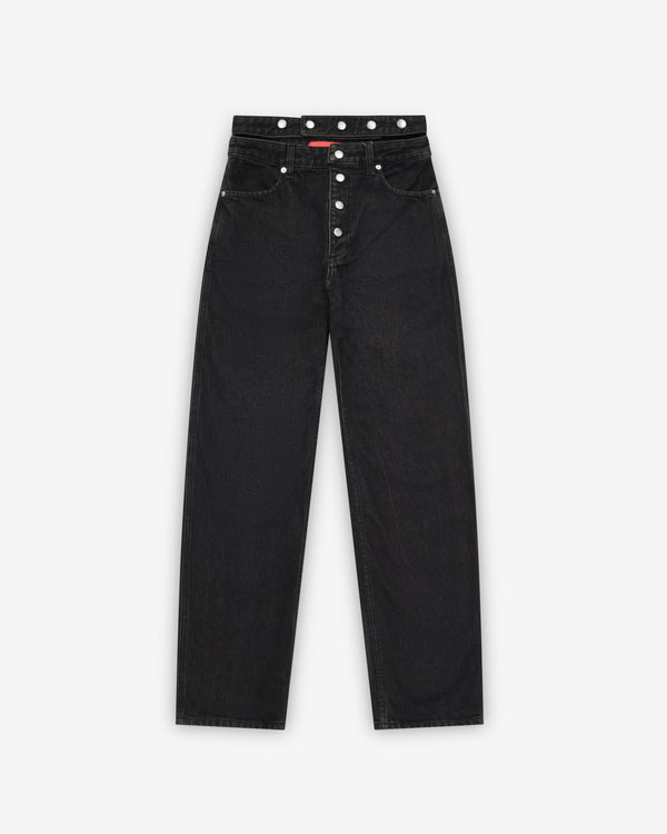 Eckhaus Latta - Women's Shadow Jeans - (Soot)