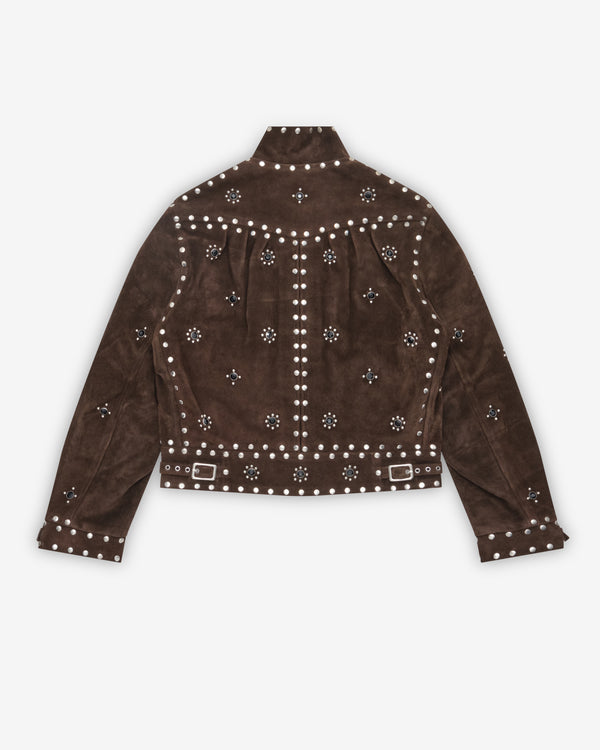 Bode - Women's Studded Howard Jacket - (Brown/Multi)