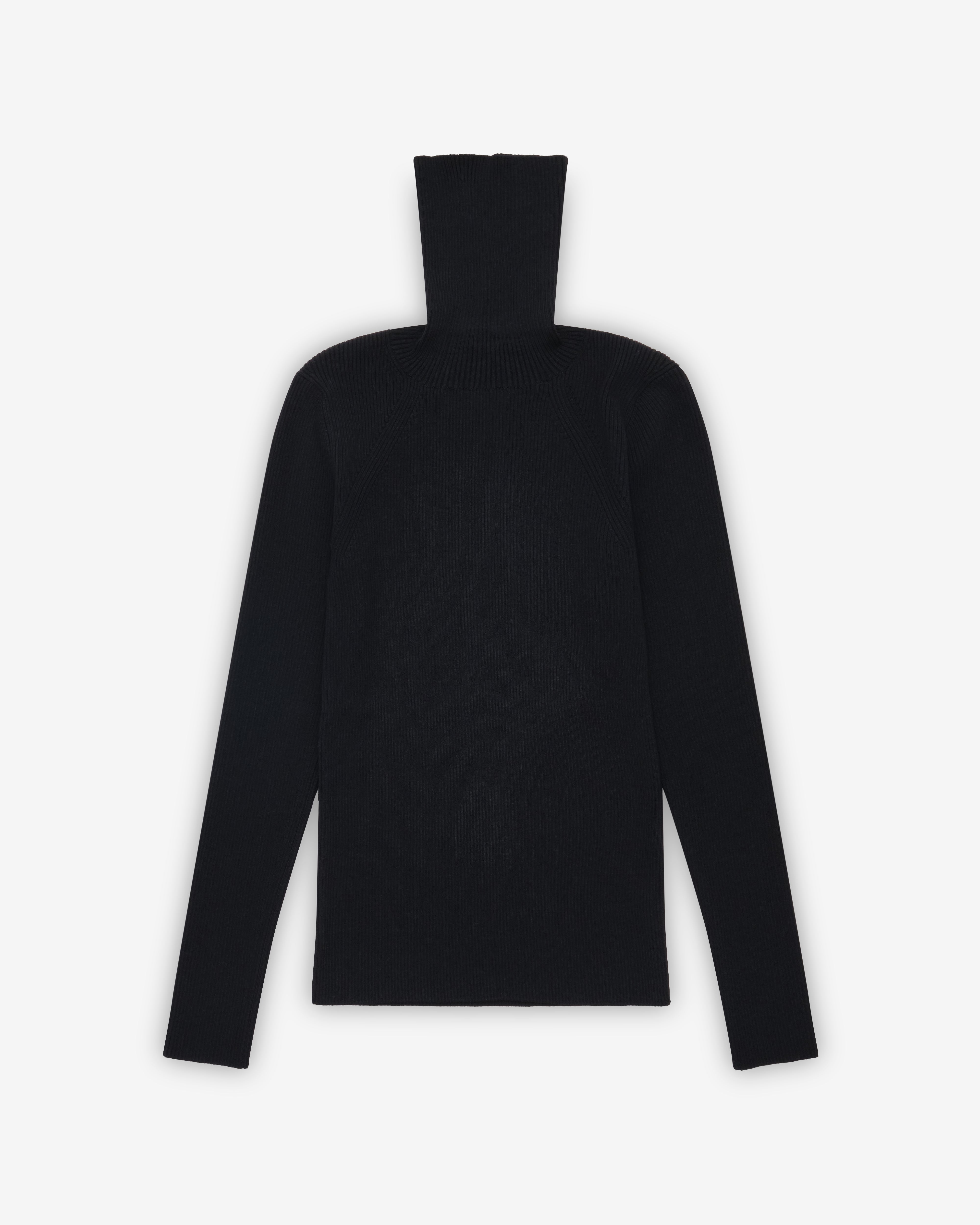 トップス junya watanabe Junya Watanabe: Women's Turtleneck Sweater (Black) | DSMNY E-SHOP