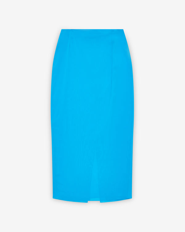 Mugler - Women's Pencil Skirt - (Cyan)