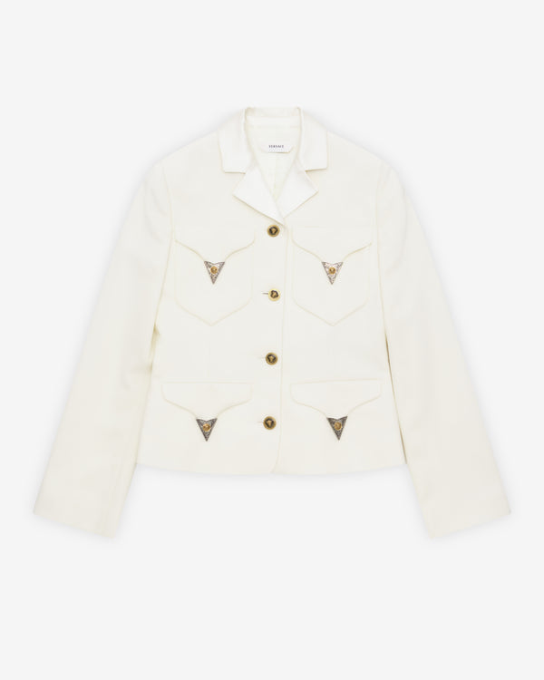 Versace - Women's Wool Jacket - (White)
