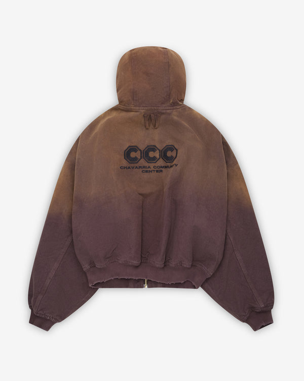 Willy Chavarria - Men's Quilted Juggernaut - (Brown)
