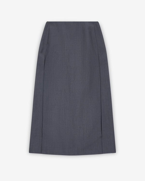 Jil Sander - Women's Midi Skirt - (Fog)