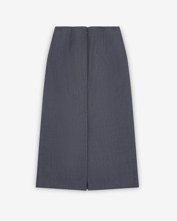 Jil Sander - Women's Midi Skirt - (Fog)
