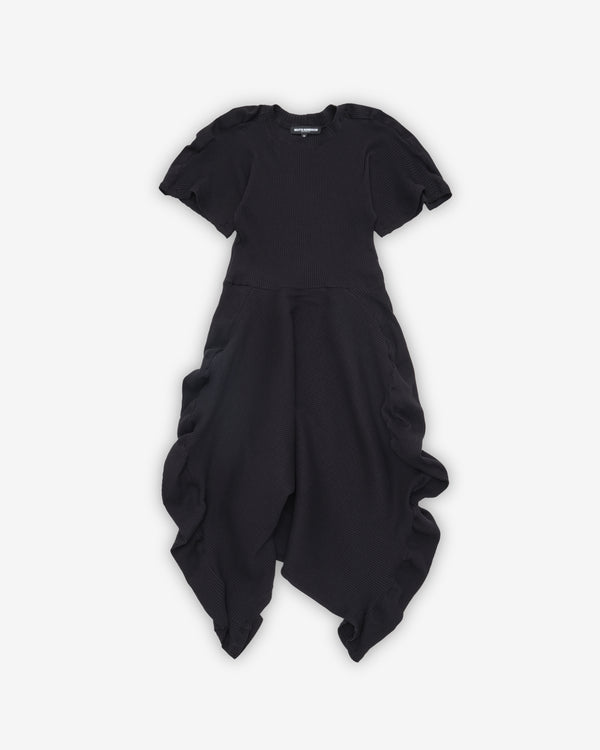Melitta Baumeister - Women's Wavy Rib Dress - (Black)