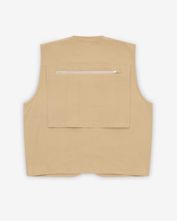 Aman x Kim Jones - Men's Utility Vest - (Olive)