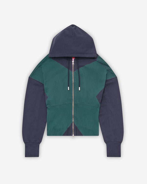Eckhaus Latta - Women's Snatched Hoodie - (Axis)