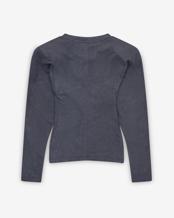 Vaquera - Women's Zipper Top - (Grey)