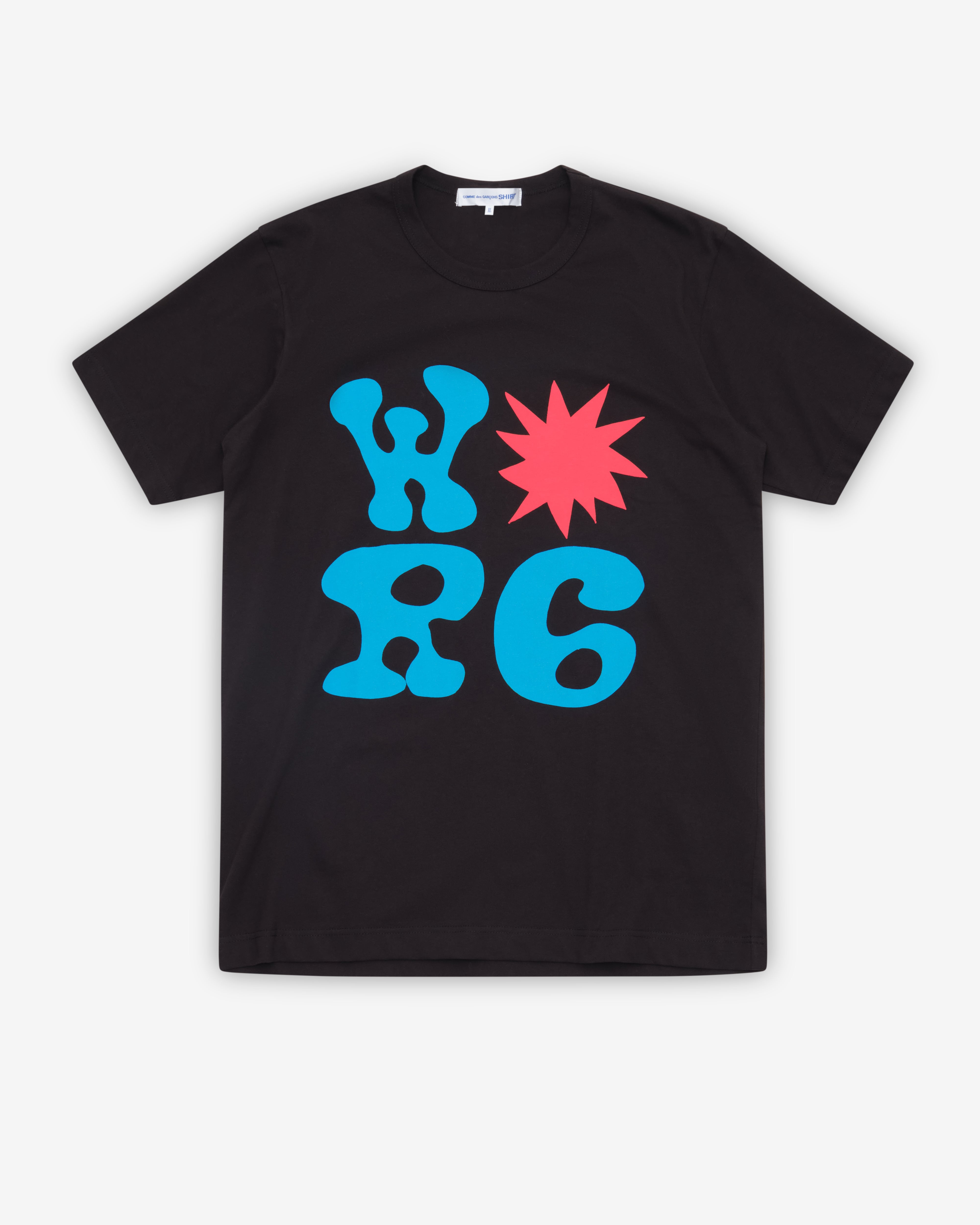 CDG Shirt: Men's Print T-Shirt (Black) | DSMNY E-SHOP