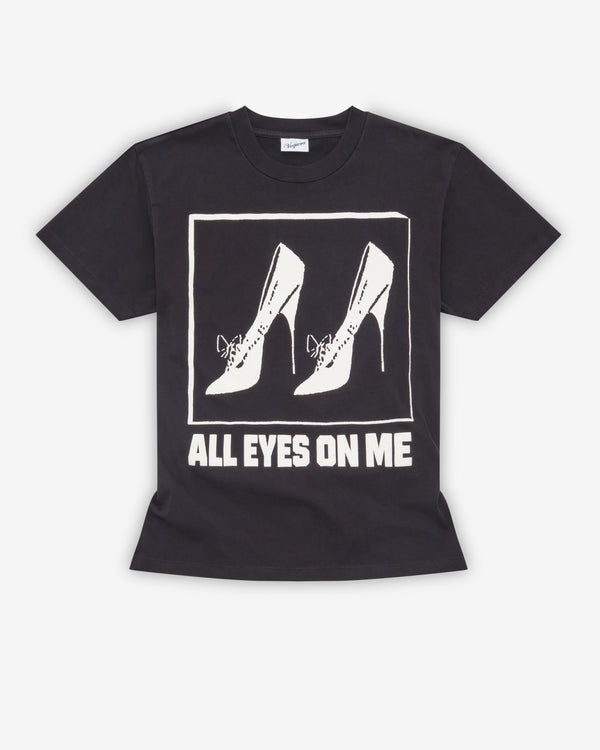 Vaquera - Women's All Eyes On Me Belted T-Shirt - (Black)