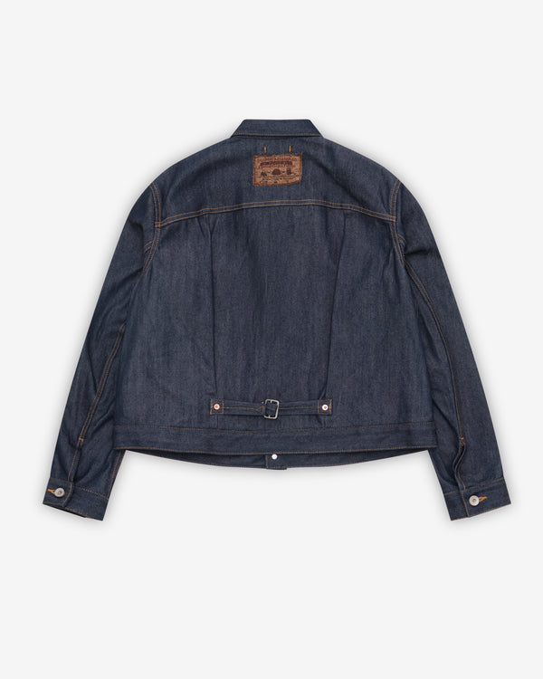 Doublet - Men's Air Yarn Raw Denim Jacket - (Indigo)