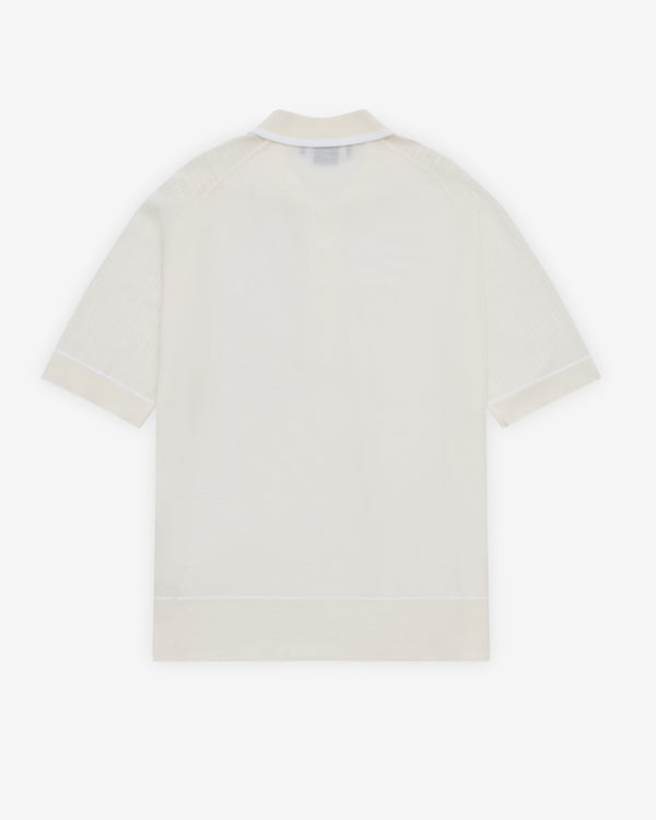 Wales Bonner - Men's Blessings Polo - (Ivory)