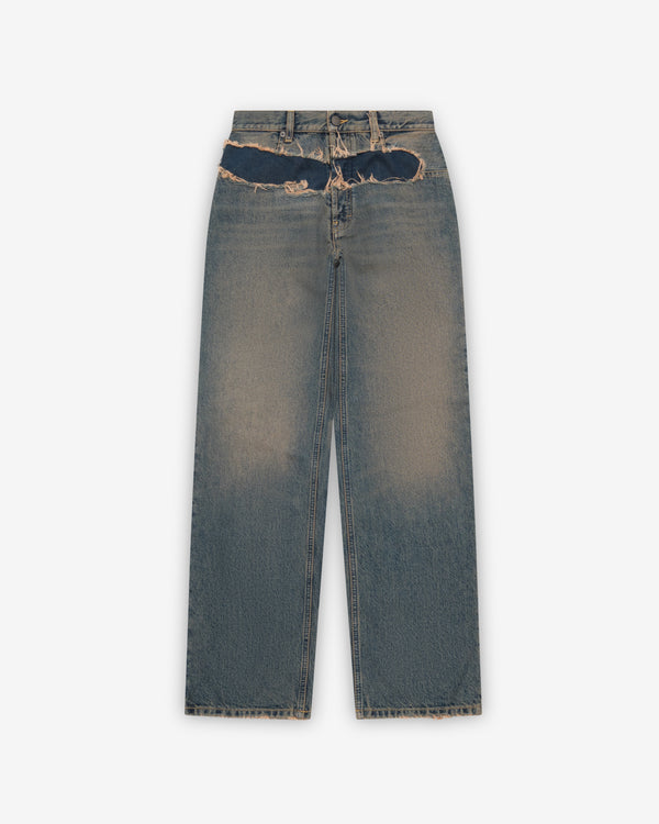 Maison Margiela - Women's Distressed Jeans - (Blue)