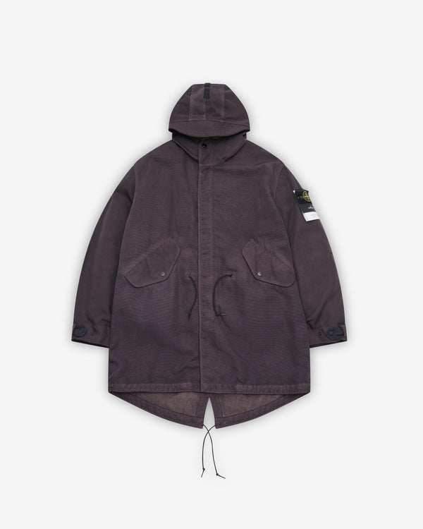 Stone Island - Men's Long Parka - (Lead Grey)