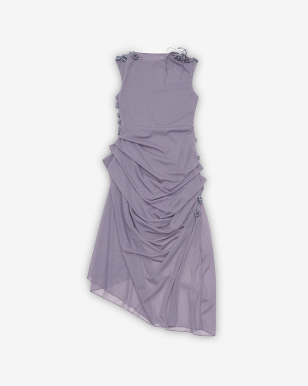 Pauline Dujancourt - Women's Najia Tricot Jersey Dress - (Purple)