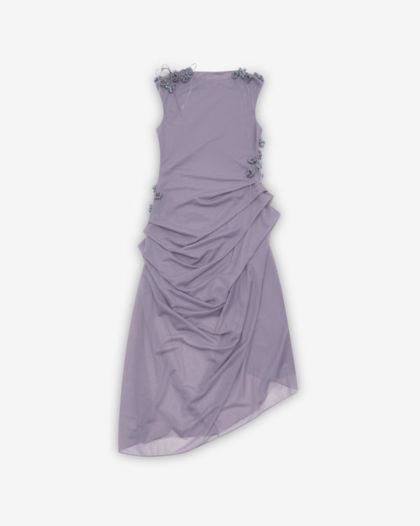Pauline Dujancourt - Women's Najia Tricot Jersey Dress - (Purple)
