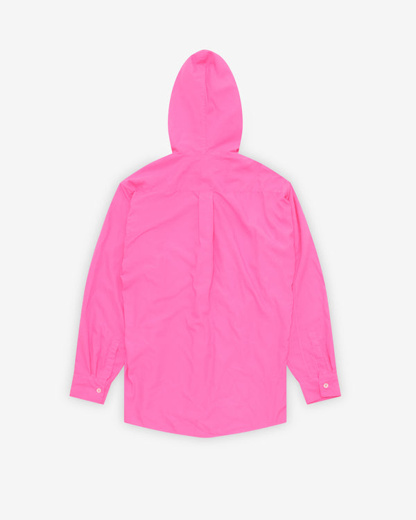 Black Comme des Garçons - Hooded Blouse - (Pink)
