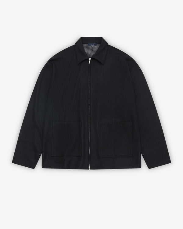 CDG Homme - Men's Zip-Front Shirt - (Black)